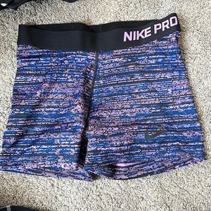 nike pro compression shorts